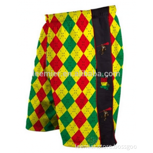 custom sublimated argyle lacrosse shorts